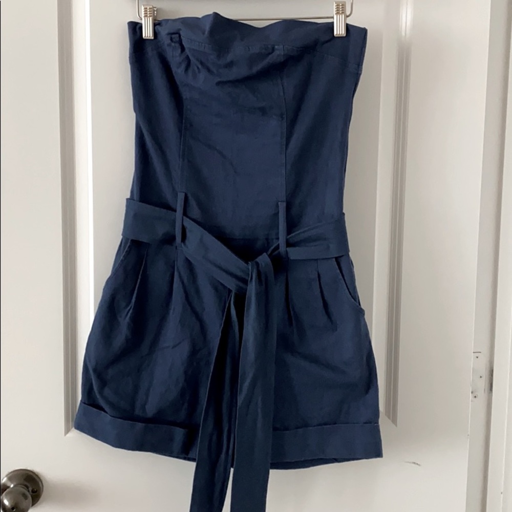 Strapless jumpsuit